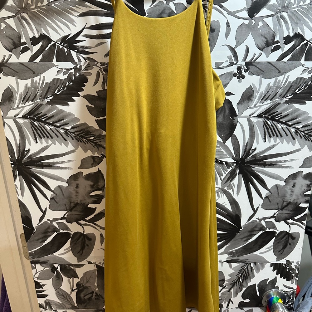 Girlfriend  Collective Yellow L Tennis Dress